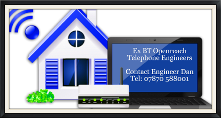 Telephone engineers covering the Manchester area.